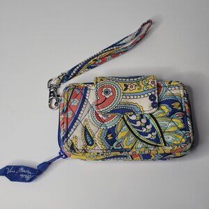 Vera Bradley Marina Paisley Wallet Wristlet Women's Pocketbook